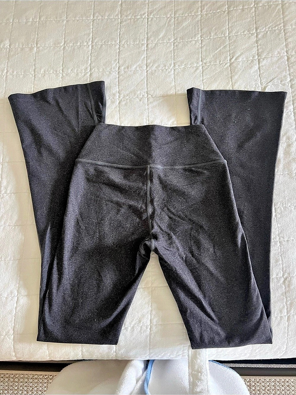 Splits59 Raquel High Waist Flare Leggings grey Small